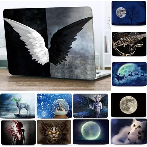 Laptop Hard Shell Case For MacBook Air 13 With M1 Chip A2337 Pro 13 A2338 Keyboard Cover + LCD Film + Dust Plugs AT