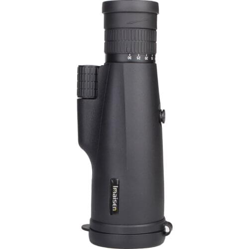 10-30x50 HD Monocular Telescope, High Power Magnification Monocular for Adults with Smartphone Holder, Rotatable Tripod, BAK4 Pr