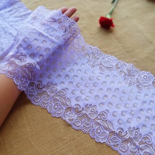 18cm green lemon yellow widened stretch embroidery clothing accessories skirt decoration lace