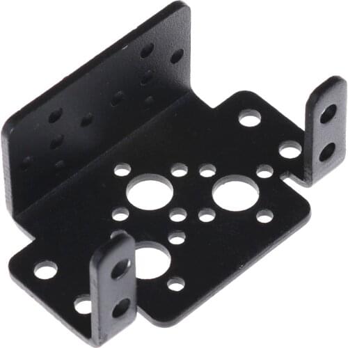 Aluminum Multifunction Servo Bracket Steering Gear Bracket for MG995 MG996r Universal Support Robot