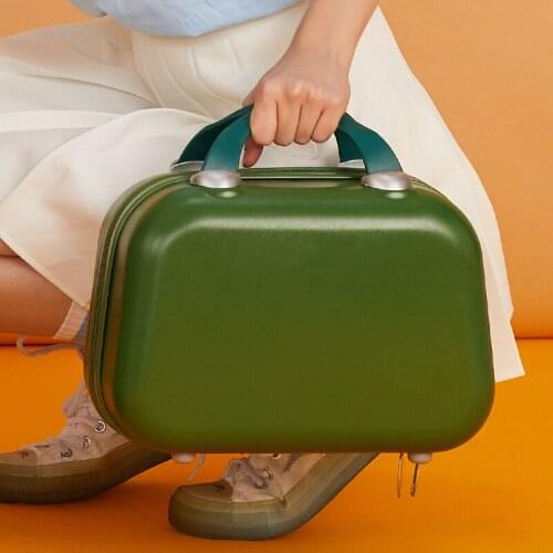 14 inch suitcase Fashion make up bag Portable Travel Waterproof makeup case Designer luggage bag carry on luggage Cosmetic bags