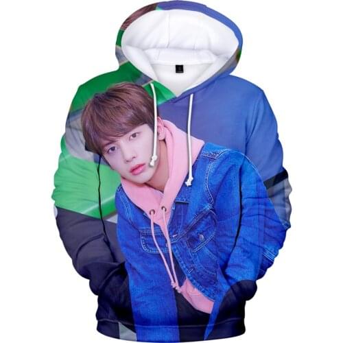 Luxury Novelty Creative TXT Idol 3D Hoodies Sweatshirts Boys/Girls Autumn Long Sleeve Loose Hoodie Leisure Funny Pullovers Tops