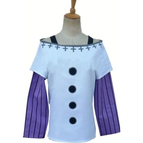 2016 The Seven Deadly Sins Nanatsu no Taizai Gowther Cosplay Costume Only Top