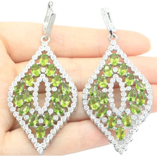 27x9mm Beautiful Created Red Blood Ruby Rhodolite Garnet CZ For Sister Wedding Silver Earrings Wholesale Drop Shipping