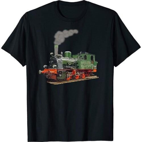 Small Steam Train Tshirt I Model Railway Tee(1)
