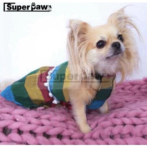 Fashion Pet Dog Colorful Dress Clothes For Small Medium Dogs Chihuahua French Bulldog Yorkie Pug Clothing Dropshipping HNC09