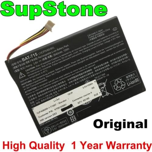 SupStone NEW Genuine BAT-715 Tablet Battery for Acer BAT-715 1ICP5/60/80 Iconia Tab B1 B1-A71 Series battery