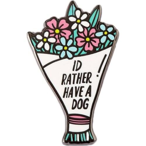 Dog pin animal pet lover gift