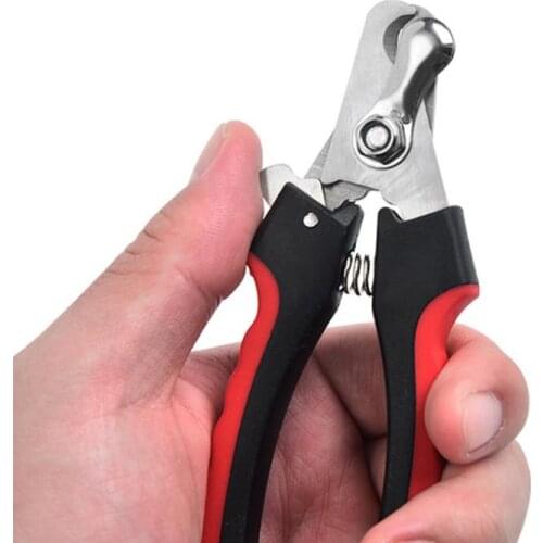 High Quality Pet Nail Clippers stainless steel dog nail scissor Professional Animal Cat Claw Cutters puppy Dog Grooming SN476