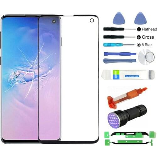 Replacement Outer Front Glass Screen Kit for Samsung Galaxy S8/S9+/S10e/S10/S10+ Replacement Precise Phone Accessories