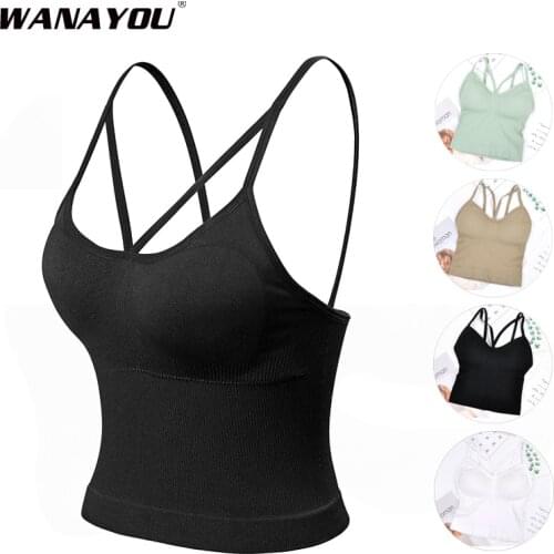 Women Yoga Shirts Cross Back Running Sport Shirts Push Up Sports Bras Gym T Shirt For Women Fitness Shirt Top