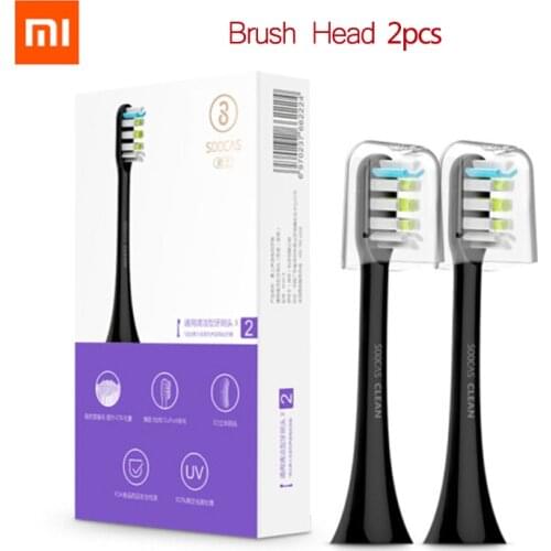 Xiaomi Brush Headfor Xiaomi Soocas Soocare X3 Electric Toothbrush 2PCS Brush Head Toothbrush Replacement