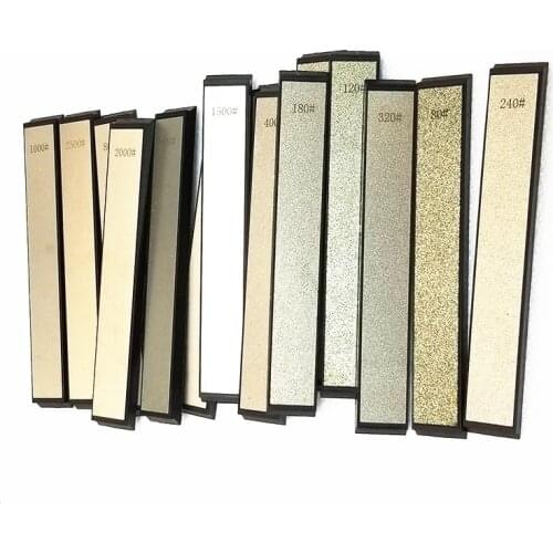 80-3000 Grit Diamond Whetstone for Kitchen Scissors Razors Knife Sharpener Middle Polishing Stone for Knife 15 Options