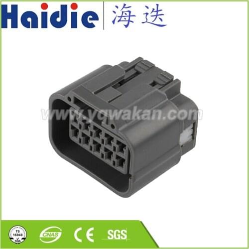 Free shipping 2sets 10pin female auto electric housing plug plastic wiring cable waterproof connector HD107-1.2-21