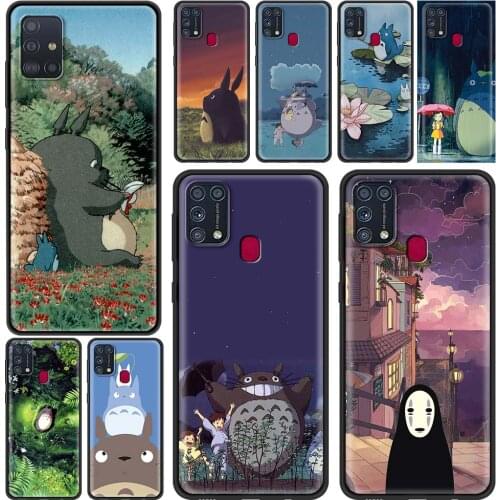 Case for Samsung Galaxy M31 M51 M30s M31s M11 M01 M21 F41 M62 M42 M32 M12 F62 F52 F22 F12 A9 A7 Shell totoro