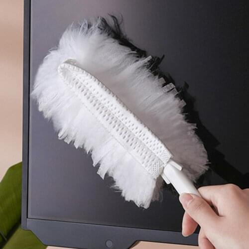 1 Set Duster Electrostatic Extend Stretch Feather Non Woven Fabric Static Dusting Cleaner for Ceiling Brush Wholesale 2021