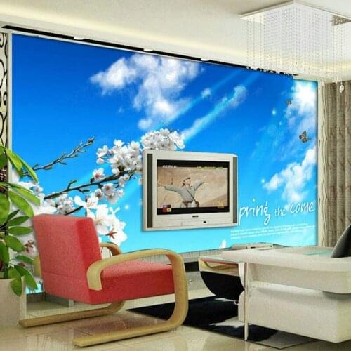 Custom Size Photo custom wall painting wallpaper TV background wall sofa bedroom living room personality love mural