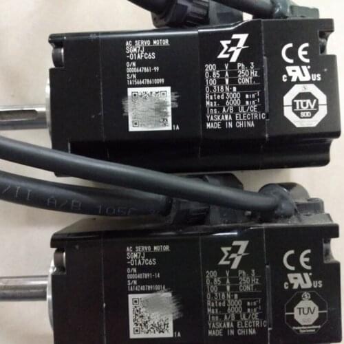 Used Tested Working SGM7J-01A7C6S AC SERVO MOTOR
