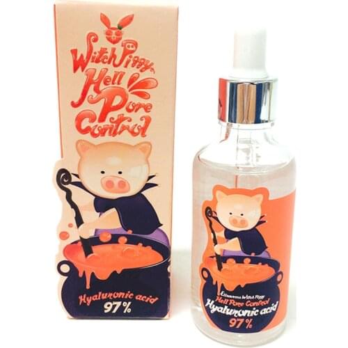 Korean Cosmetic Witch Piggy Hell Pore Control Hyaluronic Acid 97% Face Serum Crean Skin Care Facial Essence50ml