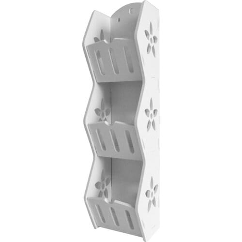 NEW Wall Mounted Shelves Rectangle Floating Shelves Wall Mounted Storage Shelf Rustic Wood Decorative Rack for Kitchen Bedroom