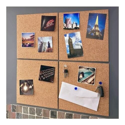 Cork home square round picture home decoration