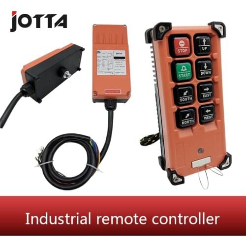 220V/380V/110V/12V/24V Industrial remote controller switches Hoist Crane Control Lift Crane 1 transmitter + 1 receiver F21-E1B