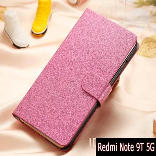 PU Leather Cover For Xiaomi Redmi Note 9T 5G Case Phone Flip Wallet Magnetic Card Book On Redmi Note 9 T M2007J22G Hoesje Case