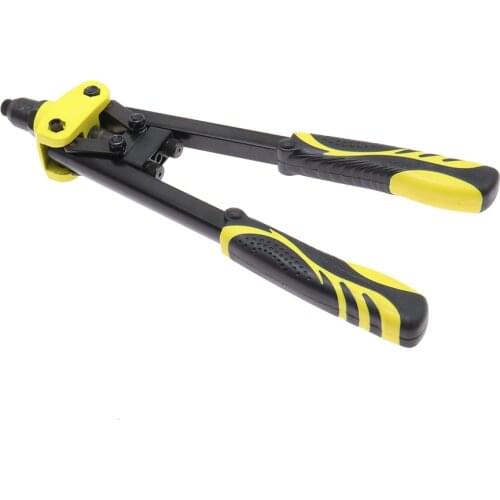 Rivet Gun Hand aluminum alloy Pull Manual Woodworking Metal Household Repair Tools with 10pcs rivet