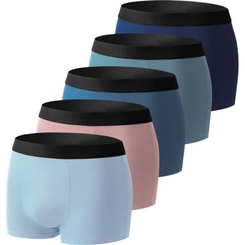 Mens Underware Modal Graphene Mens Underwear Particle Massage Boxershorts Men Underpants Calecon Homme Boxer Shorts For Man