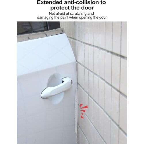 4XCar Door Edge Guard Scratch Protector Anti-collision Strip Stickers Styling Moulding Exterior Part anti-scratch sticker