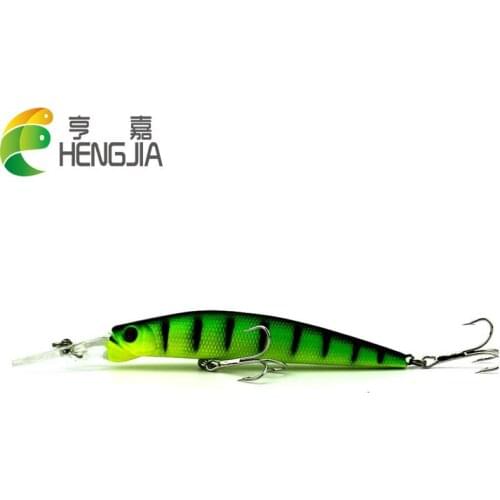 HENGJIA 1pc 14.5cm 15.3g minnow hard plastic fishing lures wobble pike bass carp peche fishing baits pesca fishing tackle