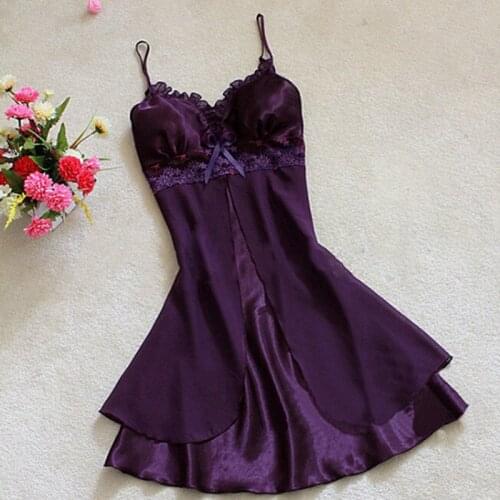 1pc Women Lingerie Nightgown Casual Ladies Sleepwear Nightdress Camisola Vestidos Femininos Nightie Women Clothing