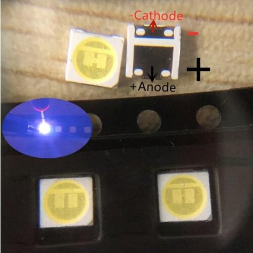 200pcs FOR LG UNI LED backlight LCD TV bead 3 V 6 V 3535 LED SMD Lamp bead 3535 cold white SEOUL WOOREE