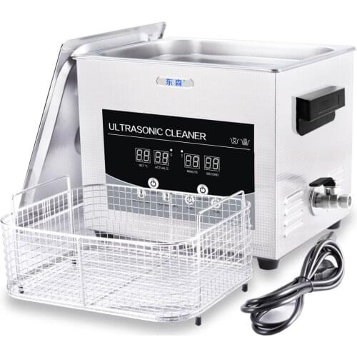 6.5L 220V Ultrasonic Cleaning Machine Laboratory Test Tube Ware Cleaning Instrument Watch Chain Jewelry Washing DS-031S