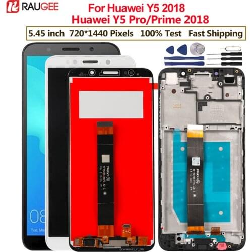 Display For Huawei Y5 2018 DRA-L01 LX2 LCD Display Touch Screen For Huawei Y5 Pro Prime 2018 DUA-LX2 L21 LCD Display Replacement