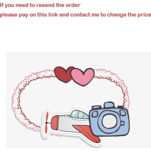 If you need me to resend the order, please pay on this link and contact me to change the price