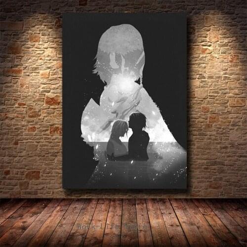 Final fantasy Game poster cartoon Poster Cartoon Pictures Artwork Canvas Paintings Wall Art for Home Decor sexy anime poster