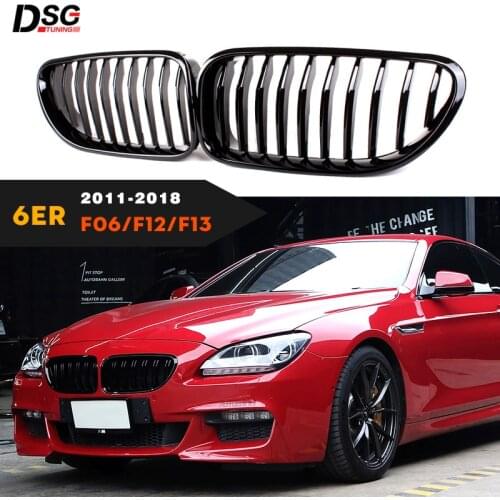 Front Kidney Bumper Grill for BMW F06 (Gran Coupe) F13 (Coupe) F12 (Cabriolet) 6 Series 2011 - 2016 (Will Not Fit 6 GT)