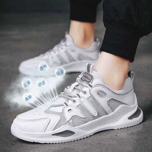 Fashion style 2018 sneaker sale hombre shoe man anti-slip new summer waterproof breathable tenis mesh masculino outdoor mens on