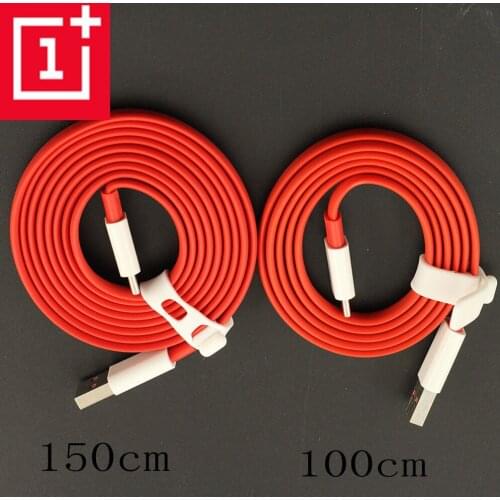 Oneplus 6 cable original 4a quick usb type-c 100/150cm dash charger cable noodles fast data line for oneplus 6t 6 5t 5 3t 3
