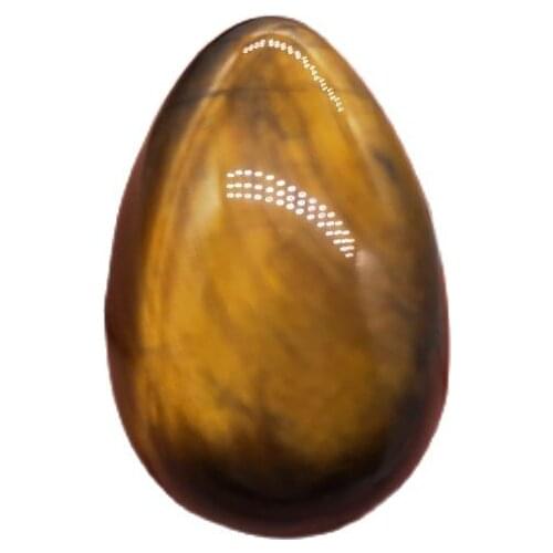 1pcs Natural Tiger Eye Crystal Egg-shaped Crystal Stones Healing Ball Sphere Gemstone Natural Stones