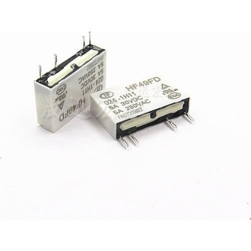 HF49FD-005-1H12 5VDC 5A 250VAC relays