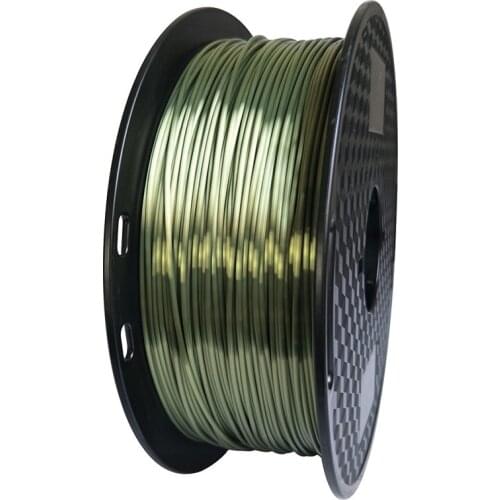 Silk PLA Bronze 3d Printer Filament 1.75mm 1kg Silky Bronze Shine Shiny 3D Printing Material Supplies Printing Thread