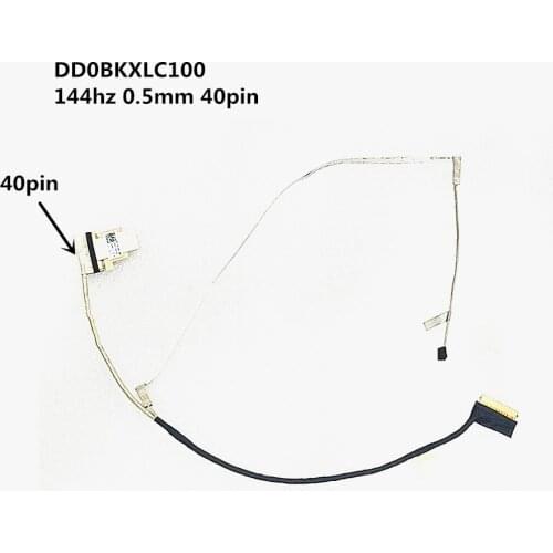 Laptop LCD/LED cable for Asus FA506IH FA506II FA506IU FA506IV FX506 FA706 FA706IU 144hz 0.5mm 40pin DD0BKXLC100 14005-03400200