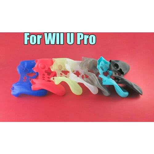 1PCS Full Body Protector Soft Silicone Skin Case Cover For Wii U Pro Controller Wireless Gamepad