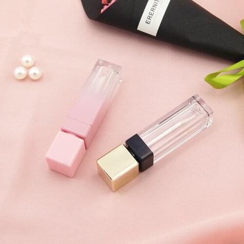 10/30/50pcs Lip Gloss Bottle Lip Glaze Tube Empty Pink Ice Cream Lipgloss Tube Packaging Material Makeup DIY Lip Glaze