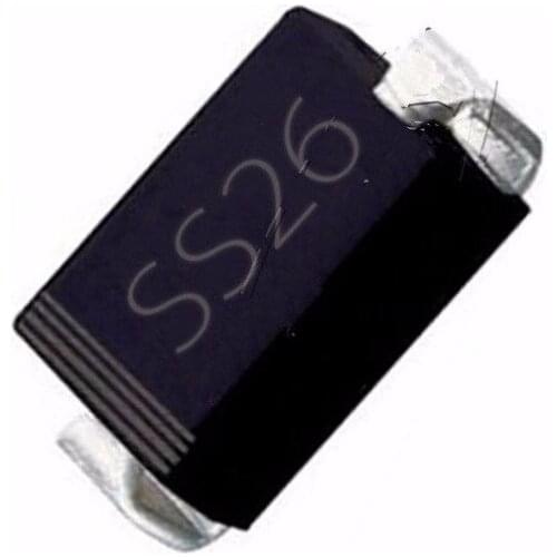 20PCS SS26 SB260 DO-214AA SMB Schottky Rectifier Diodes