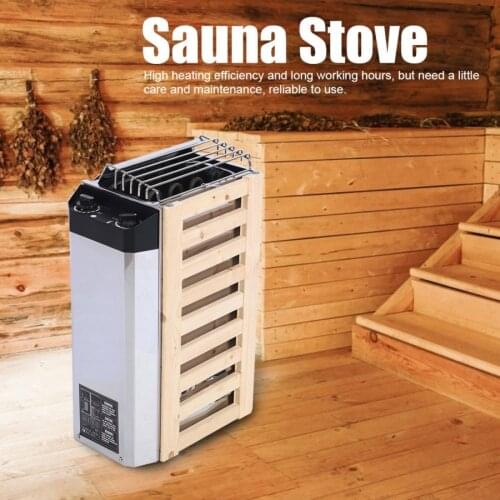 Sauna Heater 3KW Internal Control Type Stainless Steel Sauna Stove Heater Heating Tool for Sauna Room 220V Sauna Stove