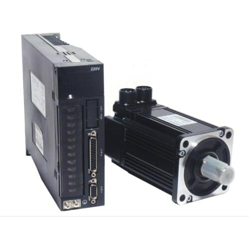 80st-m04025 1kw - shaft 19mm - motor + driver + cables spindle reducer 5v step-dir drive without brake