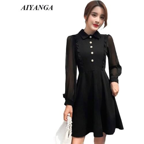 Модные платья-трапеции AIYANGA China At AliExpress